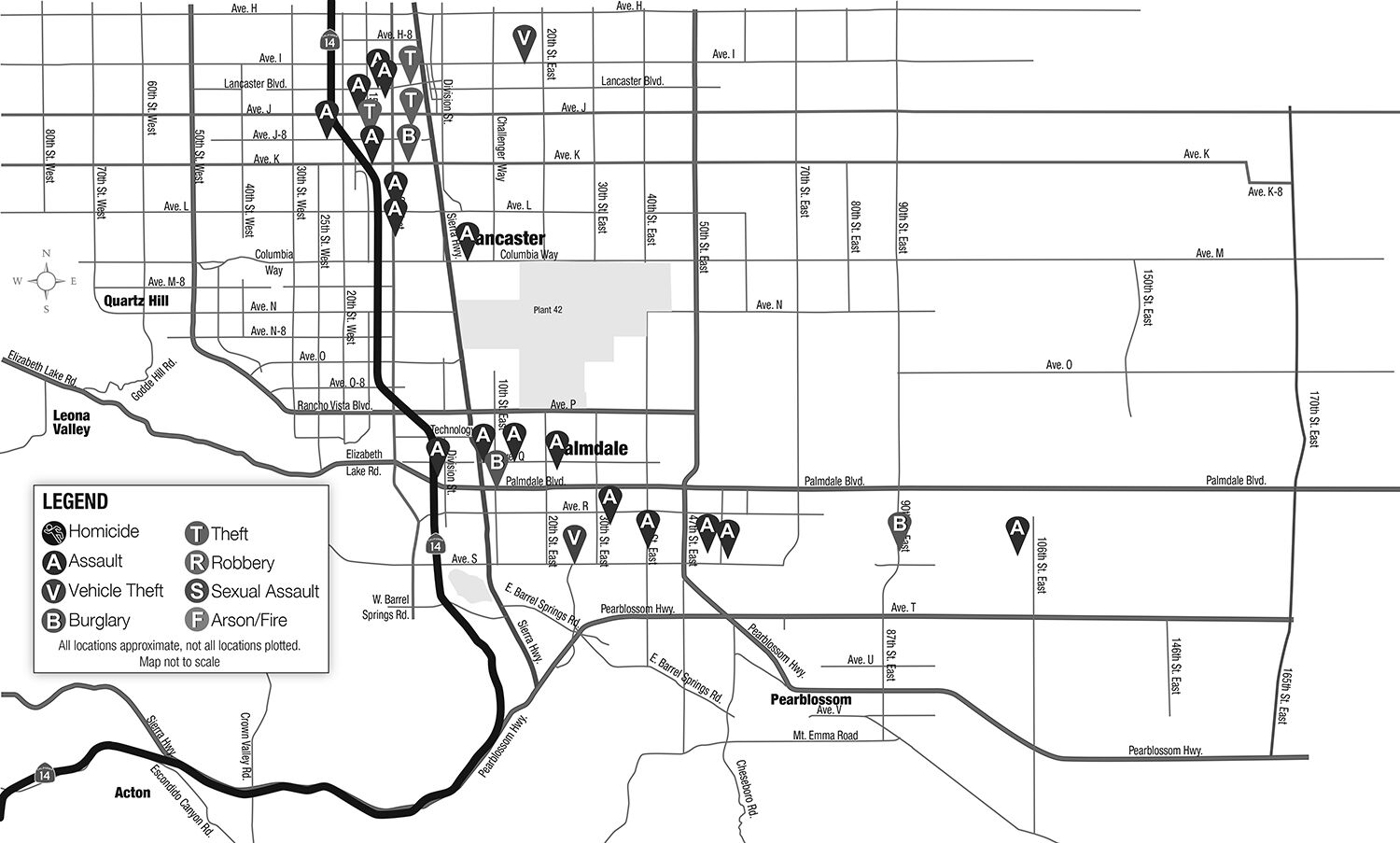 Antelope Valley crime blotter, Sept. 2, 2020